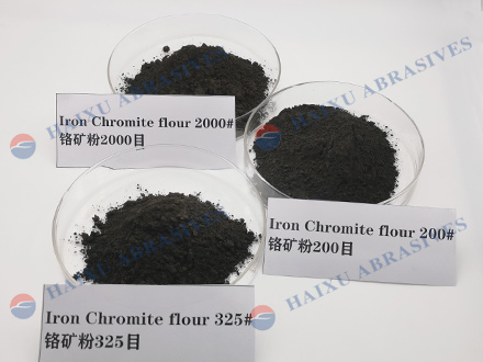 Iron chromite flour 325mesh 铬铁矿粉末325目